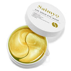 24K GOLD Eye Mask– 60 Pcs - Gold Under Eye Mask Retinol & Collagen - Puffy Eyes and Dark Circles Treatments – Look Younger and Reduce Wrinkles and Fine Lines Undereye