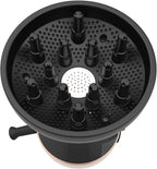 Bellissima Diffon Hair Diffuser and Ceramic Curly Hair Dryer - DF1 5000 - Lightweight and Compact