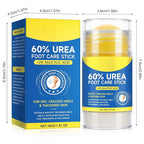 2Pack 60% Urea with 2% Salicylic Acid Urea Foot Care Stick, Foot Cream Moisturizer for Dry Cracked Feet, Knees, Elbows, Hands,Moisturizes and Hydrates the Dry Skin,Callus Remover & Skin Softener