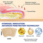 2Pack Toenail Treatment Extra Strength - 64 Pcs Nail Patches, 8-Hrs Overnight Nail Repair, Safe for Sensitive Skin, Easy to Apply