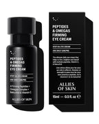 Allies of Skin Peptides Firming Eye Cream | Under Eye Moisturizer for Dark Circles & Puffiness | Bakuchiol, Ceramides and Vitamin C for Fine Lines and Under Eye Area | 0.5 oz