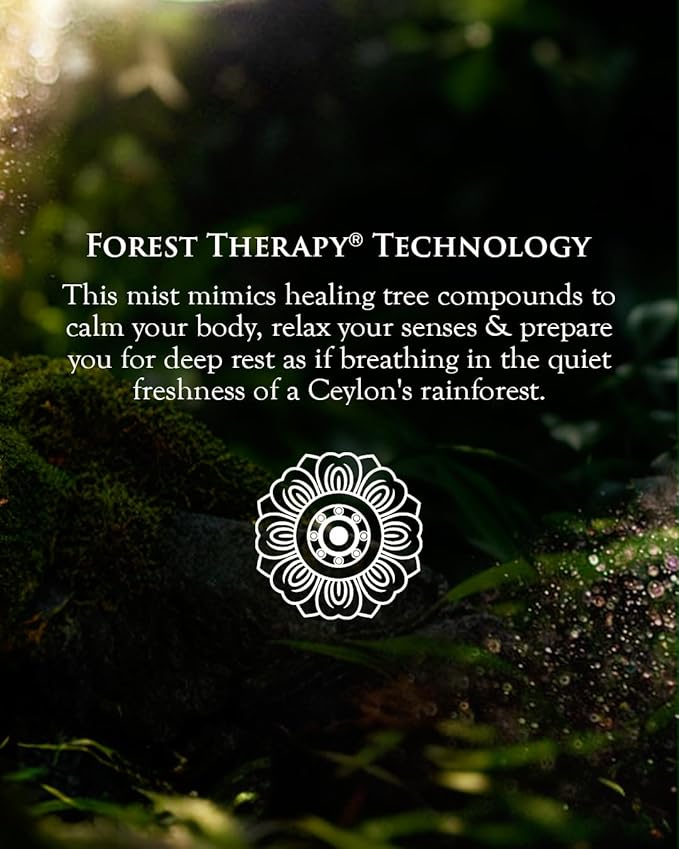 SPA CEYLON ForestVeda - Calming Body & Pillow Mist, Aromatherapy Stress Relief, Natural - Organic, Natural Body Mist & Room Spray 100ml