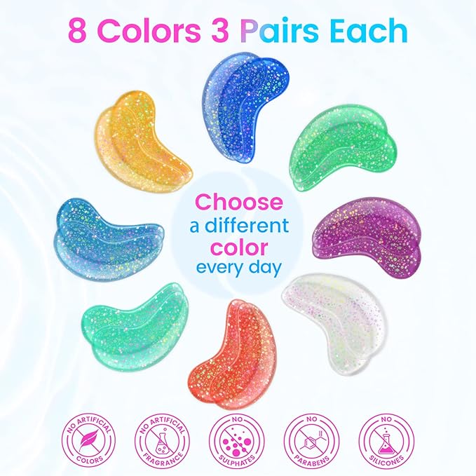 Under Eye Patches (32 Pairs) - Collagen-Infused, Anti-Puffiness & Dark Circle Treatment - Luxurious Skincare for Under Eye Bags & Fine Lines, Gifts for Women