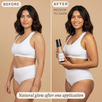 Self Tanner Tanning Mousse Kit - USA Made with Natural & Organic Ingredients, Self Tanner Mousse and Mitt, Tan Kit, Fake Tan Tanning Foam, Medium to Dark, Sunless Tanners Best Sellers