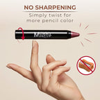 Mommy Makeup Triple Sticks Lipstick, Cream Blush & Treatment All-In-One with Shea & Cocoa Butter - Soft & Creamy Moisturizing Lip Crayon For Lips & Cheeks (Bare Babe)