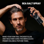 CNNY Sea Salt Spray for Hair Texturizing & Volume | 150ml Lightweight Natural Hold | Salt Spray for Men and Women with Beachy Waves, Adds Lift & Flexible Control to Medium-Long Hair
