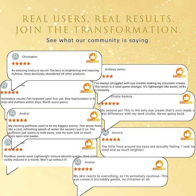 ASAMO Eye serum, Fast Absorbing, Correction for Puffy Eye Bags Fine Lines Dark Circles Wrinkles, 48Hr Hydrating Under-zz01