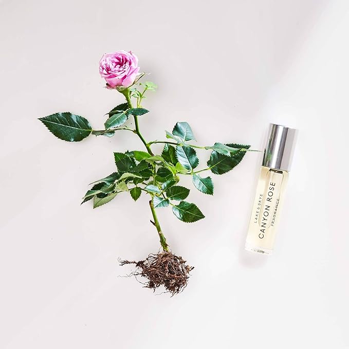 Lake & Skye - Canyon Rose Warm Floral and Vanilla Rollerball Fragrance Oil 0.33 oz (10 ml)