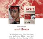 Fazit Makeup Patches - Sweetheart Speckles - Glow Up Make-Up Patches - Cute Glitter Makeup Accessories for Women - Cosmetic Glitter for Face