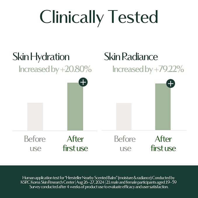 Hersteller Solid Perfume for Women - Nearby Eternal Grove Vegan Scented Balm | Solid Perfume Balm with Melting Texture, Moisturizing Multi-Use for All Skin Types, Alcohol-Free Fragrance