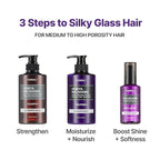 KUNDAL Korean Shampoo and Conditioner Set [Blackberry Bay] Salon-quality, Long Lasting Scent, Moisturizing, Sulfate-Free, Argan & Macadamia Oil, Korean Hair care, 16.9 fl oz each, Stocking Stuffers