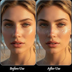 Face Glitter Freckles, 12 Pcs Silver Temporary Face Tattoos Stickers Waterproof Sparkle Face Speckles Makeup Patches Cute Body Temporary Tattoo Rave Accessories for Women Music Festival Accessories