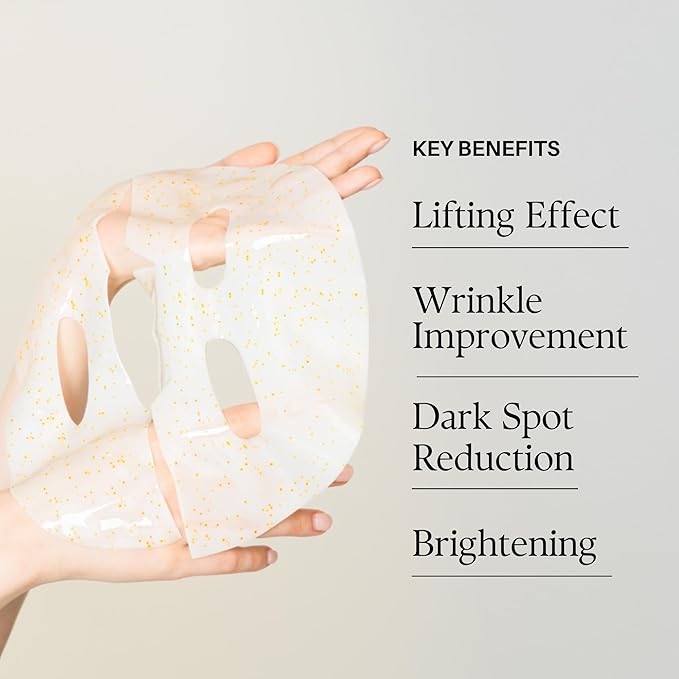 d'alba Piedmont Signature Vita Capsule Hydrogel Mask 8-Shape 1BOX (4 Sheets)