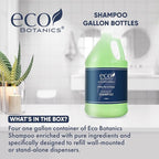 Terra Pure Eco Botanics Hotel Shampoo | 1 Gallon | Designed to Refill Soap Dispensers (Set of 4)