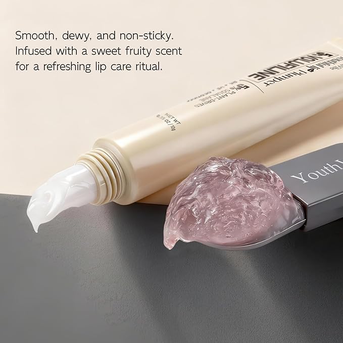 YouthVibe Lip Care Set Gift for Women - Hydrating Lip Plumper & Lip Mask Gift Box - Perfect Christmas Gift, Holiday Gift, Stocking Stuffer, Valentine’s Day Gift, Birthday & Anniversary Gift