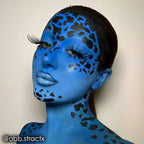 Mehron Makeup Paradise Makeup AQ Refill Size | Stage & Screen Performance, Face & Body Painting, Beauty, Cosplay, and Halloween | Water Activated Face Paint, Body Paint .25 oz (7 ml) (LAGOON BLUE)