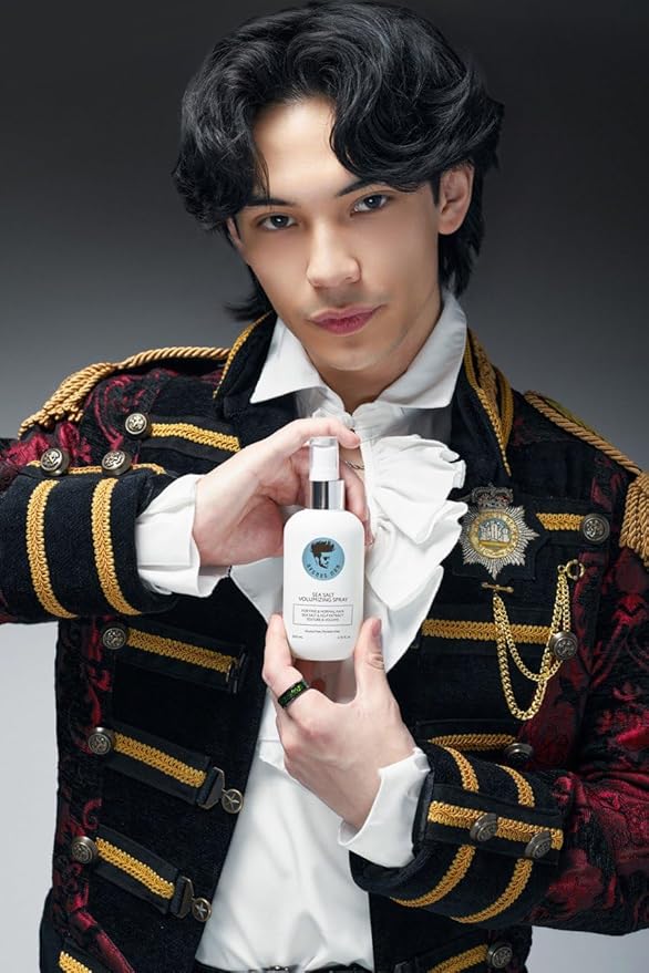 Avenue Man Volumizing Sea Salt Spray for Men - Lightweight Sea Salt Hair Spray for Men - Paraben & Sulfate-Free - Mens Hairspray for Fine & Normal Hair with Kelp, Papaya, Brown Seaweed - 6.76 oz