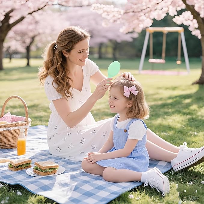 12 pcs Mini Hair Brush,Travel Detangling Brush with Exquisite Packaging Box,Mini Brush for Most Hair Types,Bridesmaid Party Christmas Stockings Filling Wet Hair Brushes (Multicolor)