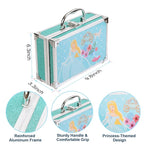 Anpro All-In-One Makeup Kit for Girls 10-12 with Case, Pro Teen Makeup Set, Tween Makeup Kit for Teens Women, Full Starter Make Up Kit with Brushes, Lipstick, Eye Shadows Palette, Blushes, Glitter Gel