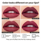 Multicolor Matte Liquid Lipstick Set 3Pc For Women Deep Red, Black, Classic Red Long-Lasting, Smudge-Proof, Waterproof – High-Pigment, Transfer-Resistant Colors for All-Day Wear