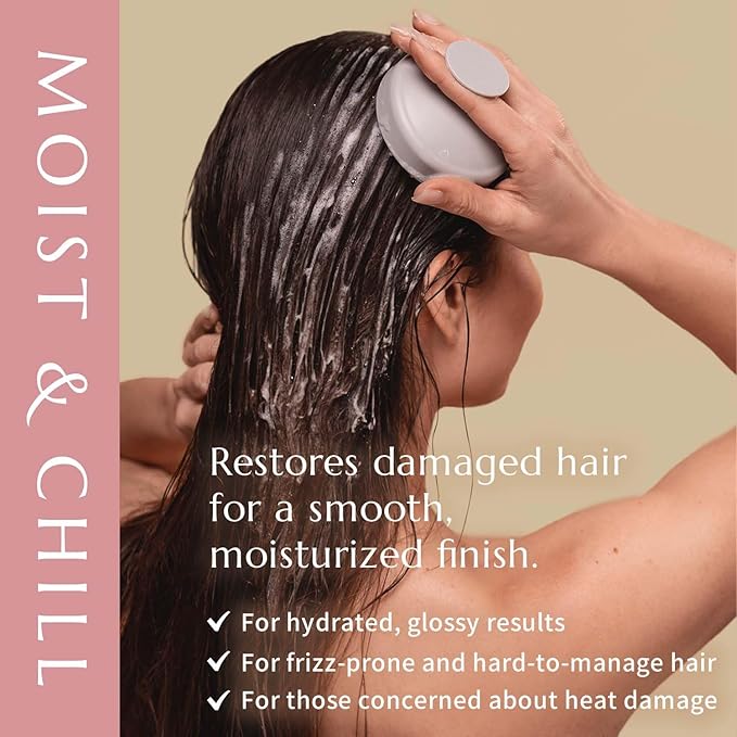 LIKOA, Moist and Chill Hydrating Shampoo, Vegan, Halal, for Damaged and Frizzy Hair, Botanical Hair Care, Oriental Floral Scent, Made in Japan, 500mL, 16.9 Fl oz