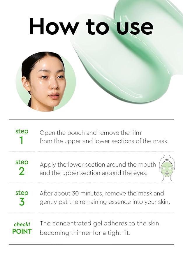 Bewants Cica Collagen Hydrogel Jelly Mask with Centella Asiatica, Aloe Vera, Cucumber Extract – Moisturizing Face Sheet for Soothing, Firming, and Radiance (4 Packs)