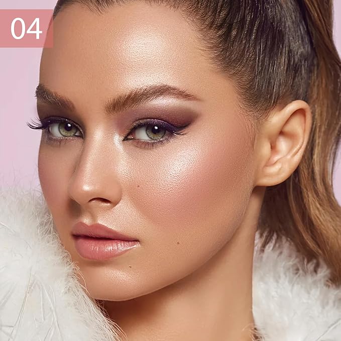 Boobeen 5-Color Eyeshadow Palette, Brown Neutral Tones with Matte Shimmer Glitter Finishes, Long-Lasting Everyday Makeup Palette，Blendable & Pigmented,Travel-Friendly