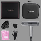 Blow Dryer with Diffuser, IG INGLAM Professional Hair Dryer 110,000RPM Brushless Motor High Speed Low Noise, 3 Heat Settings & 3 Speed & Cold Settings, Powerful Ionic Hair Dryer for Salon Travel Gift