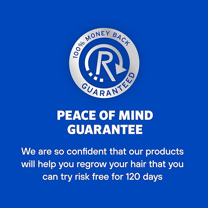 Men’s Rogaine Extra Strength 5% Minoxidil, Topical Solution for Thinning & Hair Loss, Clinically Proven FDA Approved Minoxidil for Men Treatment, Regrow Fuller Hair, 3 Month Supply, 3 Bottles