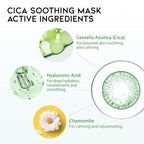 #OOTD Face Mask Korean Skincare for Dry Sensitive Skin | Hydrating, Revitalizing, Calming, Collagen, Ceramide, Cica, Vitamin C Serum Sheet Masks (12EA)