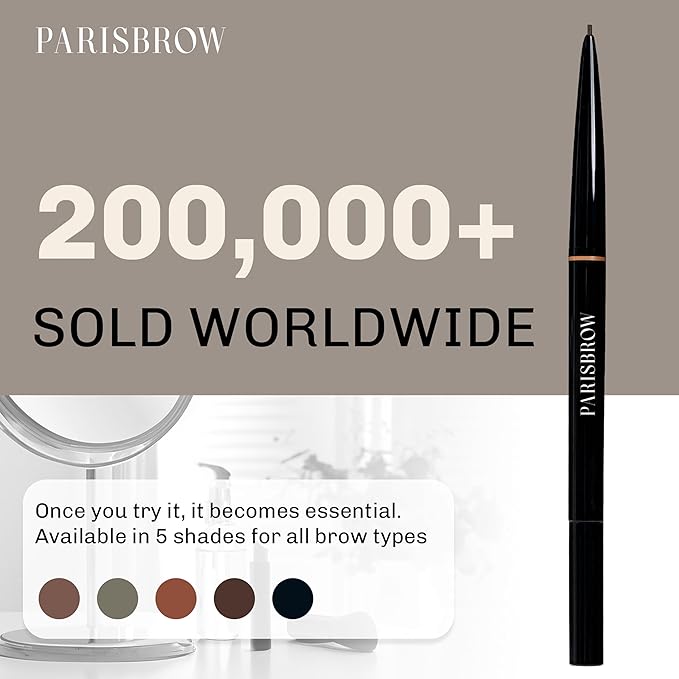 PARISBROW Slim Brow Pencil 01/Brown Eyebrow