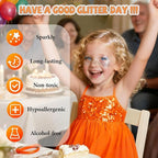 Body Glitter Face Glitter, Hair Glitter for Kids, 12 Shapes Fine Chunky Glitter Gel for Women Girls Makeup Sparkles Party Mermaid Sequins Rave Accessories Singer Concerts Festival (White Scheme)