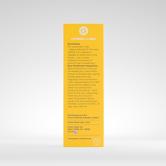 GreenMed SPF 50 Mineral, Facial Moisturizing Cream with Invisible Face Sunscreen,Dermatologist Recommended SPF, Dry-Touch, Water Resistant and Non-Greasy Sunscreen with Broad Spectrum, 1.76 oz