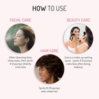 Eve Hansen Organic Rose Water Spray for Face | Huge 8 oz Moroccan Rosewater Face Toner and Makeup Setting Spray | Soothing Neck and Face Mist to Reduce Eye Puffiness, Dark Circles and Redness