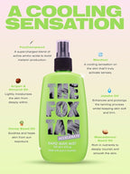 The Fox Tan Rapid Man Mist, Tanning Accelerator For Darker & Faster Tans, Creates Flawless Tan Skin For Men & Women, Vegan & Cruelty Free, 120mL