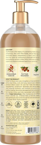 SheaMoisture Strengthen & Restore Conditioner Jamaican Black Castor Oil for Damaged Hair Paraben-Free 24 oz