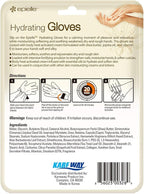 Epielle Hydrating Hand Mask 6 Pairs, Relieve and Soften with Shea Butter & Jojoba Oil, Deep Moisturizing Gloves for Dry, Cracked Hands, Self Care Gifts for Women, Spa Kit, Stocking Stuffers