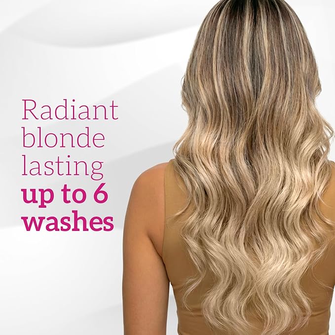 Robson Peluquero Pink Hair Gloss Toner for Blonde Hair, Champagne Blonde | Neutralize, Correct, Enhance Color & Hydrates | No Yellow Orange & Red Tones for Brassy Hair, Bleached, Highlights - 34 Fl.oz