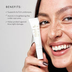 The Untamed Superluminal Dawn Eye Serum 1 fl oz – Brightening & Hydrating Skincare with Vitamin C, Poppy Flower & Cocoa Seed – Helps Refresh and Improve the Apperance of Under Eye Area