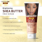 Omic LightenUp Lighten-Up Brightening Face Wash - 4 fl oz / 118 ml - Face Scrub Exfoliator, Natural Shower Gel, with Coconut Oil, Papaya, Shea Butter for All Skin Types