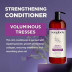 Soapbox Biotin & Collagen Super Fruit Conditioner for Thin, Fine, Thinning Hair | Volumizing & Softening Conditioner to Promote Hair Growth, Strength, Fullness, 1 Liter Pump Bottle