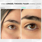 Lash Serum, Eyelash Growth Serum with Advanced Formula, Eyelash Enhancing for Longer Thicker and Fuller Looking Lashes, Vegan & Cruelty-Free for Sensitive Eyes (5mL)