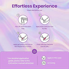 Beetles Purple Gel Polish Set - 6 Color Purple Shimmer Pearl Jelly Gel Polish with Nail Brush Soak Off LED Lamp Swirl Shell Thread Effect DIY Manicure Gifts for Mom