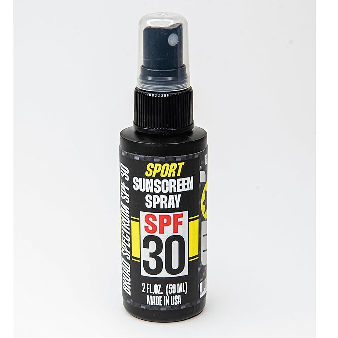 Mo’ Handsome Sport Sunscreen Spray SPF 30-2 Pack - Broad Spectrum, Reef Safe, Water Resistant (80 min), TSA Travel Size, Made in USA