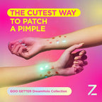 ZitSticka Pimple Patches Cute for Face, Holographic Zit Patches, Goo Getter Hydrocolloid Blemish Patches, Gifts for Teens, Teen Girl Gifts Trendy Stuff (DreamHolo Collection 72ct)