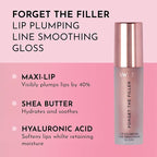Lawless Forget the Filler Lip Plumping Line Smoothing Gloss - Candy Sky - Premium Volumizing Lip Gloss with Natural Ingredients Designed to Plump, Firm, and Hydrate Lips 0.11 oz