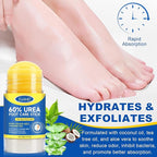 2Pack Urea Cream Stick 60% plus 2% Salicylic Acid, Foot Cream Moisturizer for Dry Cracked Feet, Knees, Elbows, Hands, Moisturizes and Hydrates the Dry Skin, Skin Softener, 2.82oz