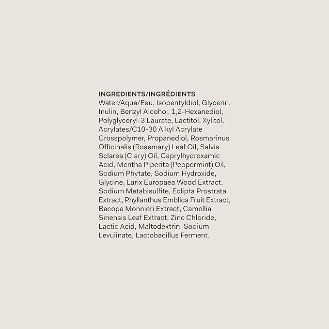 The Nue Co. Supa Thick Hair Serum - Lightweight Topical Hair Supplement for Growth & Reduced Shedding - Vegan Density Building Scalp Serum for All Hair Types | 4 oz (100 mL)