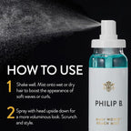 PHILIP B. Maui Wowie Beach Mist 5.07 oz - Texturizing Hair Mist, Boosts Appearance of Volume & Bouncy Waves, Infused with Botanical Moisturizers, Sea Salt, Coconut & Aloe Vera