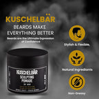 KUSCHELBAR Matte Hair Pomade for Men | Medium Hold | Matte Finish | Hair Wax with Kaolin Clay & Beeswax | Natural Look | Botanical Extracts | Nourishing, Non-Greasy Styling | 3,38 fl.oz.